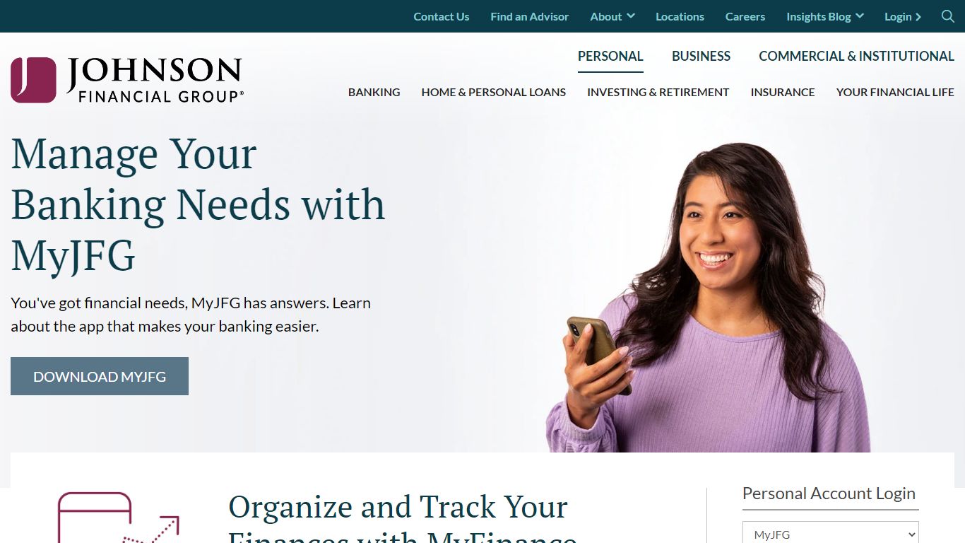 Personal Banking, Wealth and Insurance | Johnson Financial Group